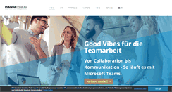 Desktop Screenshot of hansevision.com